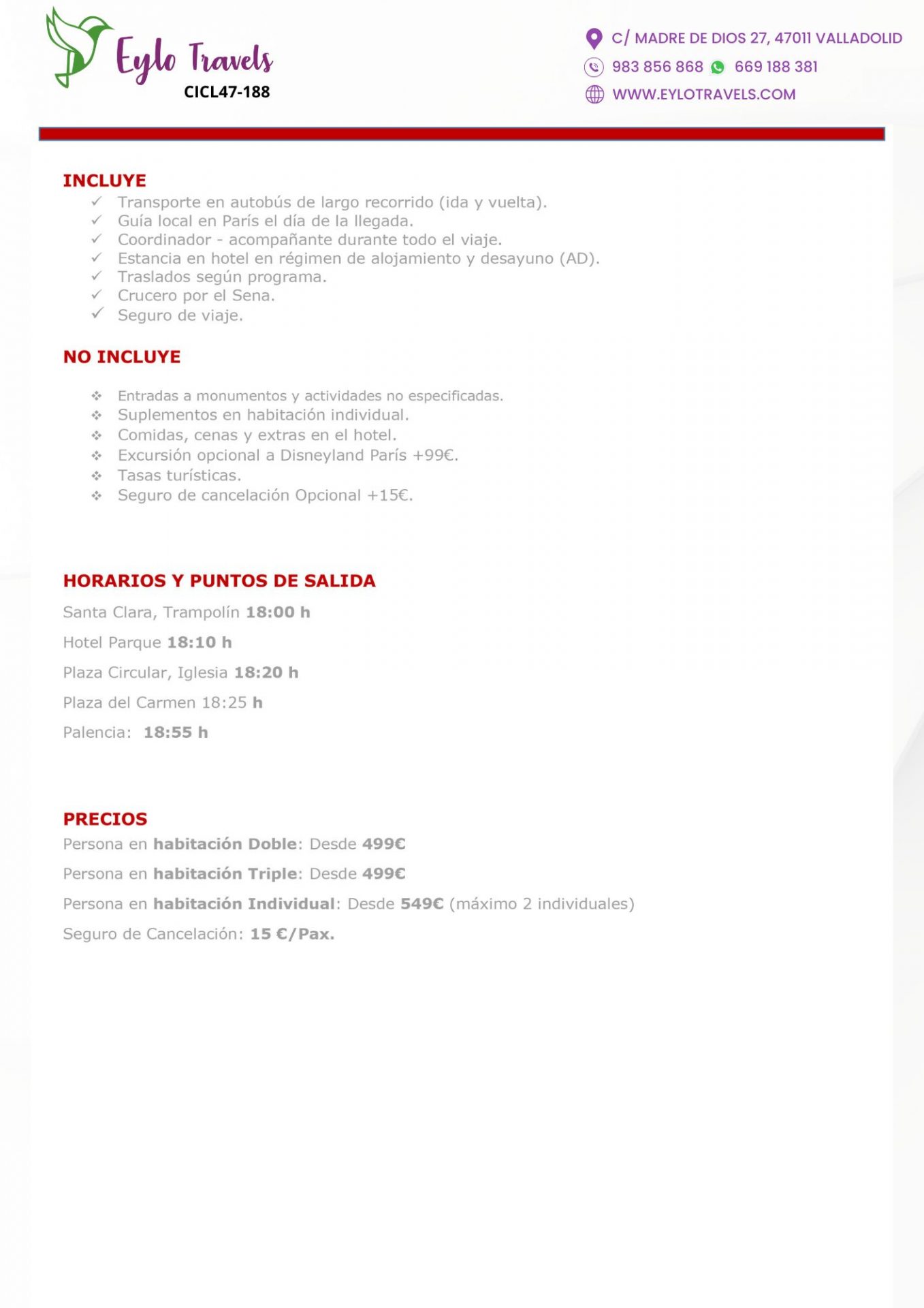 cartel-oferta-viaje-paris-valladolid-diciembre-eylo-travels