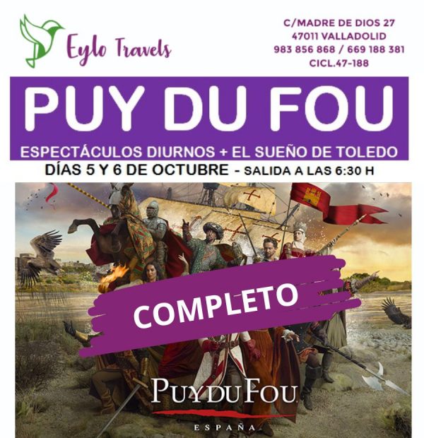 Puy Du Fou desde Valladolid