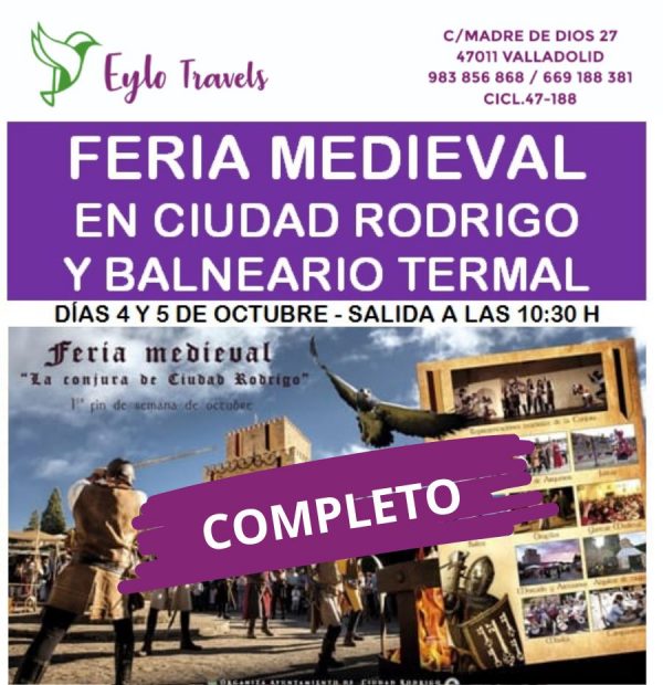 Feria Medieval desde Valladolid mas Spa