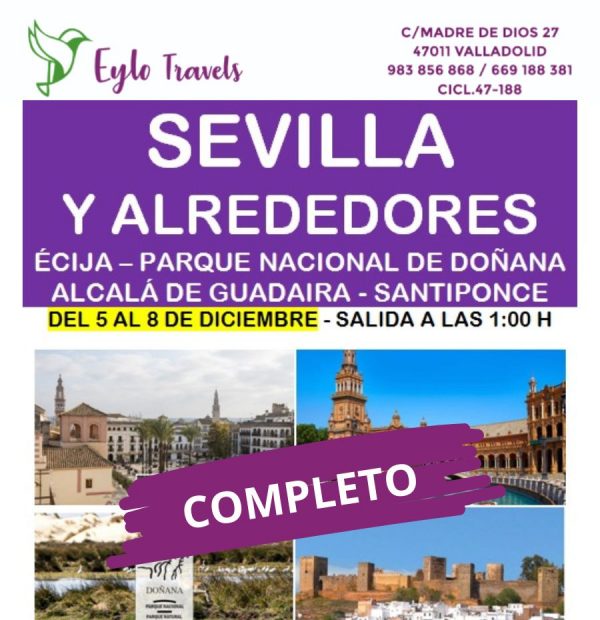 Sevilla desde Valladolid Completo