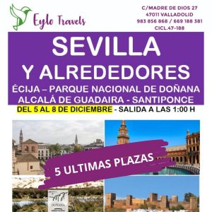 Sevilla desde Valladolid ultimas plazas