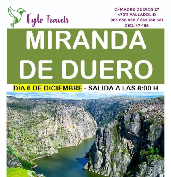 Miranda de Duero desde Valladolid