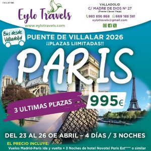 Paris desde Valladolid