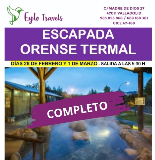 Escapada termal a Ourense con piscinas exteriores e interiores.