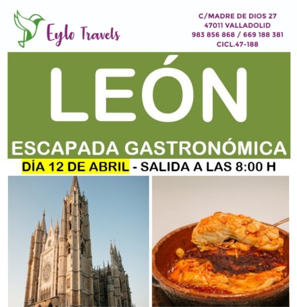 12-04-2026 León_p Escapada Gastronómica a León 2026 desde Valladolid