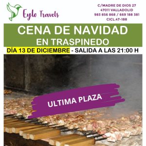 Ultima plaza cena de navidad eylo travels