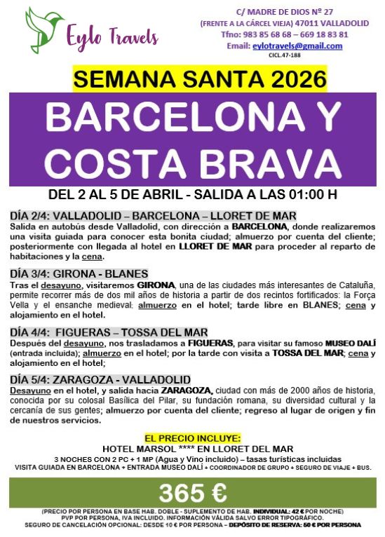 Viaje-Semana-Santa-2026-Barcelona-Costa-Brava-Museo-Dali