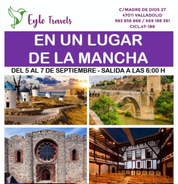 Molinos de Consuegra y Toledo Sepiembre con Eylo Travels