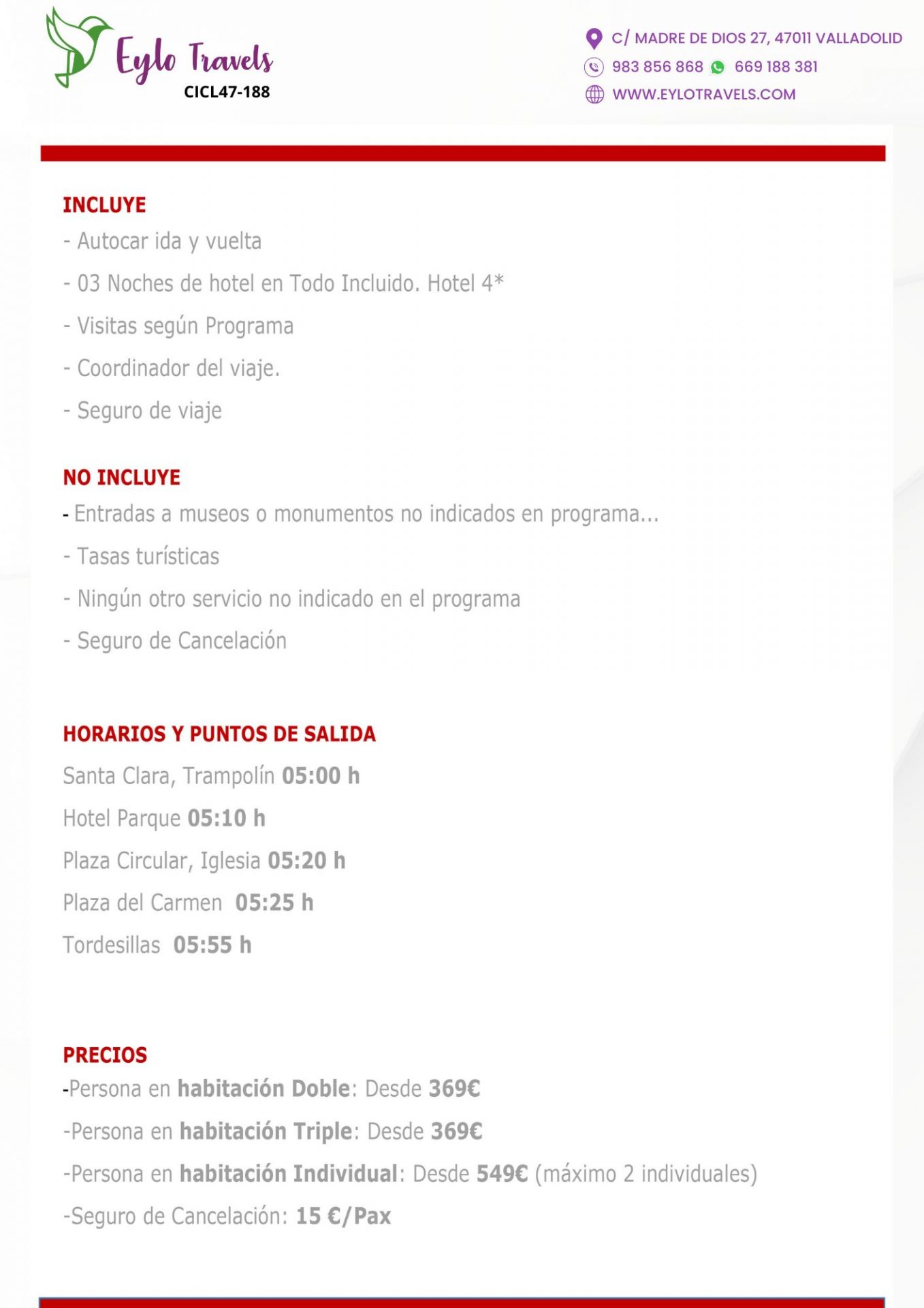 Escapada al Algarve desde Valladolid | Puente Diciembre 2025