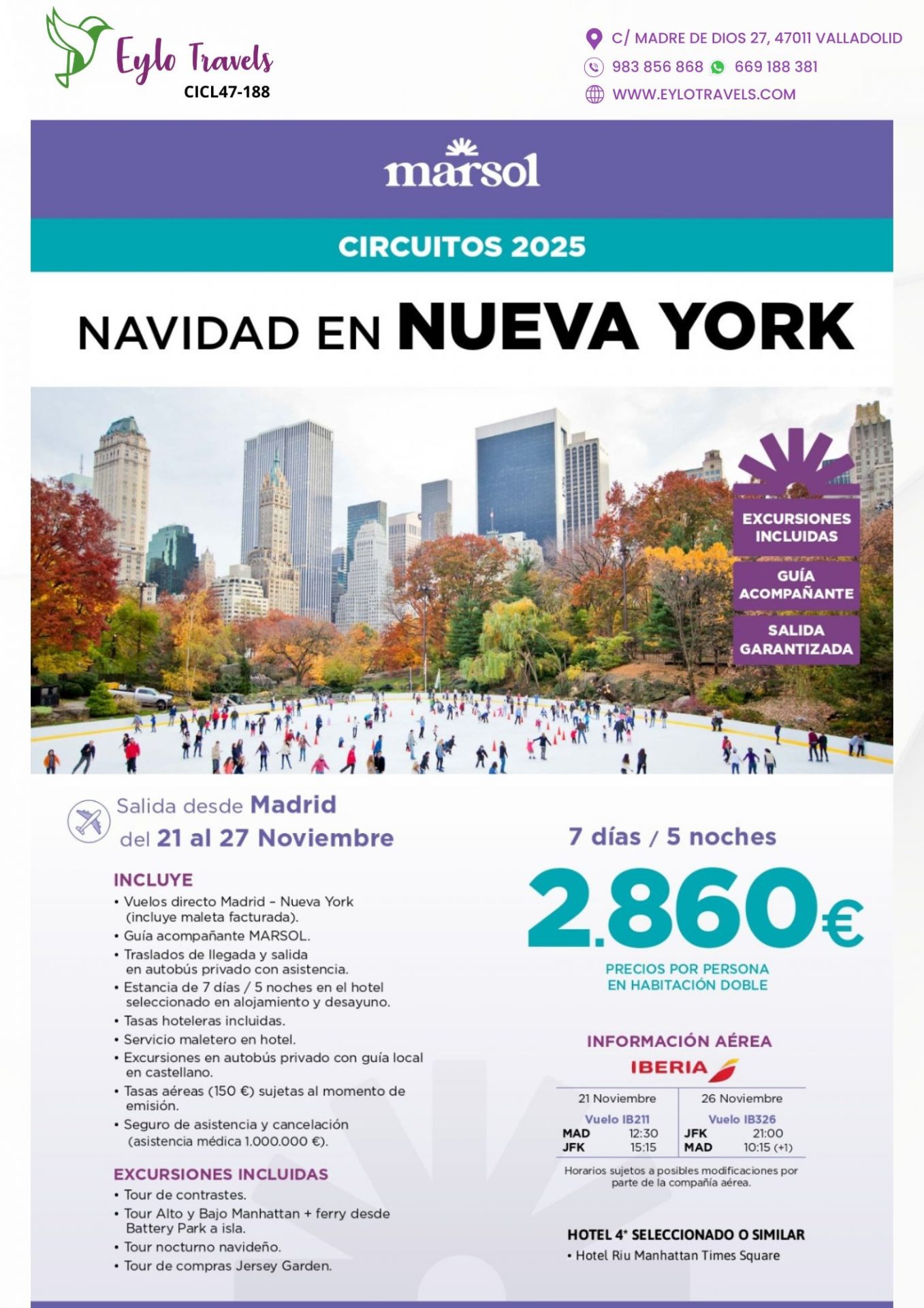 Nueva York desde Madrid