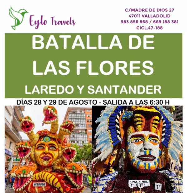Escapada Batalla de las Flores Laredo y Santander