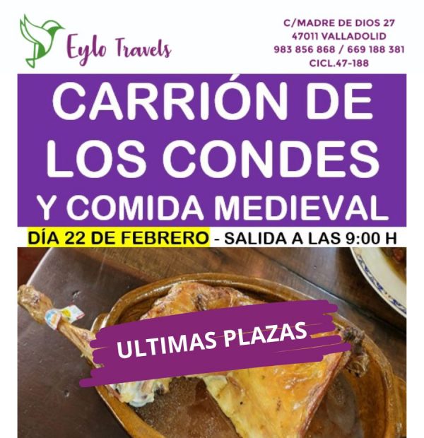 Lechazo asado en plato de barro, comida medieval carrion de los condes
