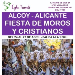 Escapada 4 Días Moros y Cristianos Alcoy Alicante