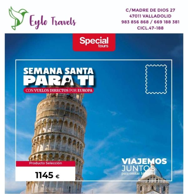 Itinerario viaje Maravillas de la Toscana y Florencia Eylo Travel