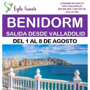 Viaje a Benidorm desde Valladolid