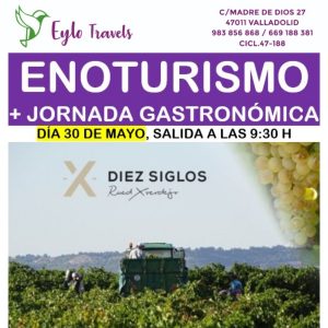 Cata de vinos en Bodega Diez Siglos Serrada jornada gastronomica