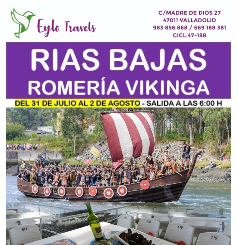 Turistas disfrutando de mejillones en barco rías bajas y Desembarco romería vikinga Catoira Galicia