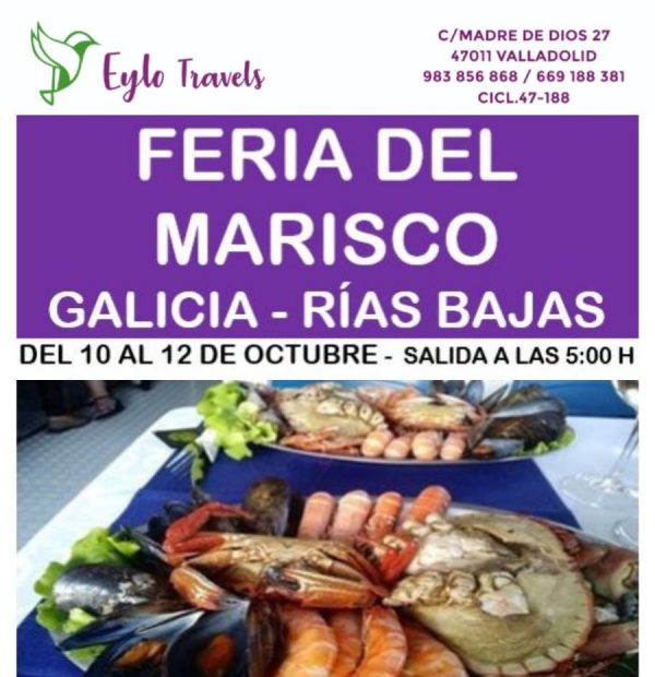 Escapada Feria del Marisco en Rías Bajas