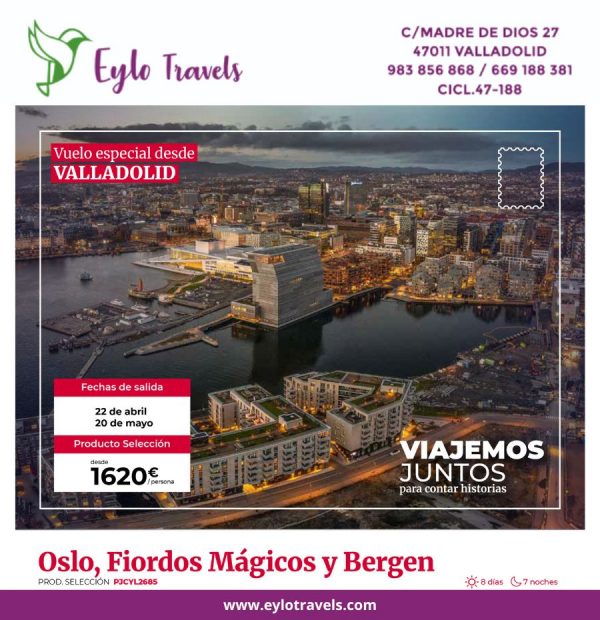 Viaje a Noruega desde Valladolid
