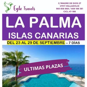 La Palma islas Canarias desde Valladolid con Eylo Travels