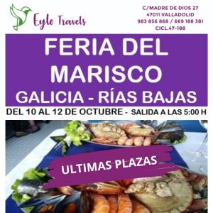 Feria del Marisco desde Valladolid