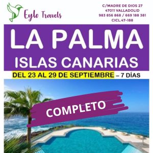 La Palma islas Canarias desde Valladolid con Eylo Travels