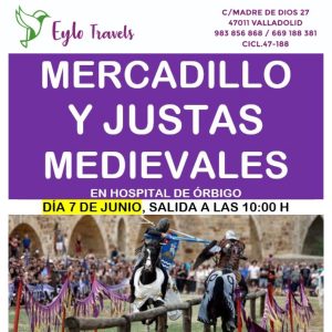 excursión a las Justas Medievales de Hospital de Órbigo con Eylo Travels.