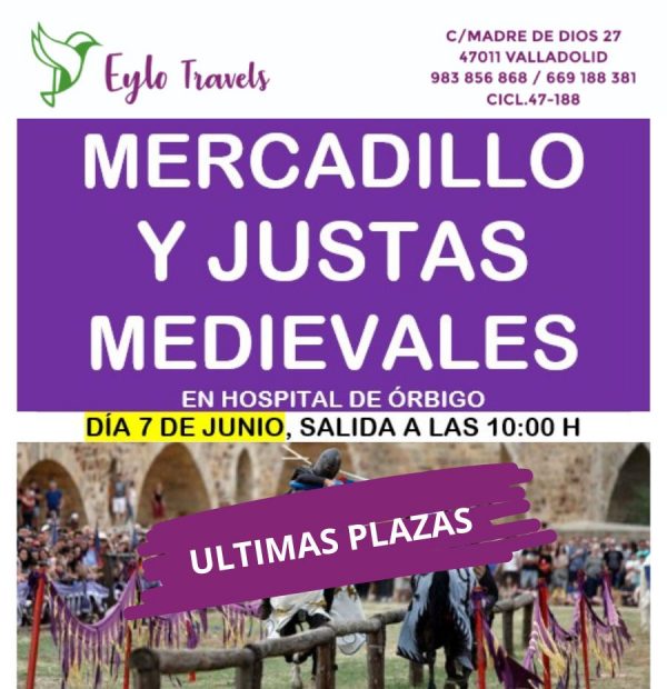 excursión a las Justas Medievales de Hospital de Órbigo con Eylo Travels.