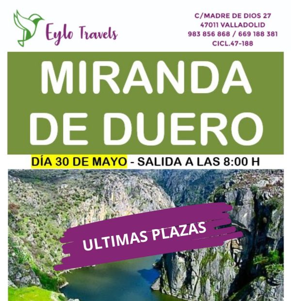 Paisaje de los Arribes del Duero en la excursión a Miranda de Duero con Eylo Travels.