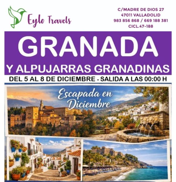 viaje organizado Granada y Alpujarras Eylo Travels