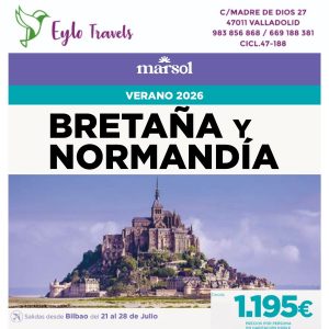 Viaje Bretaña y Normandía 2026 con Eylo Travels