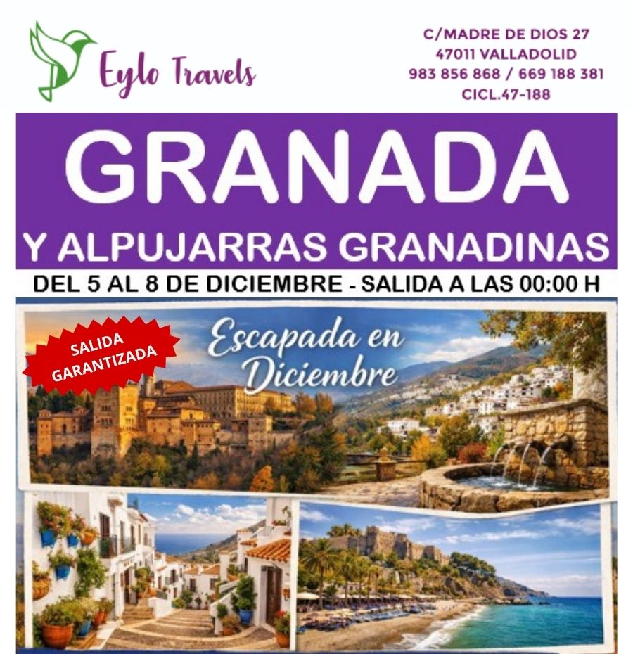 viaje organizado Granada y Alpujarras Eylo Travels