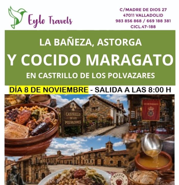 Cocido Maragato en Castrillo de los Polvazares desde Valladolid