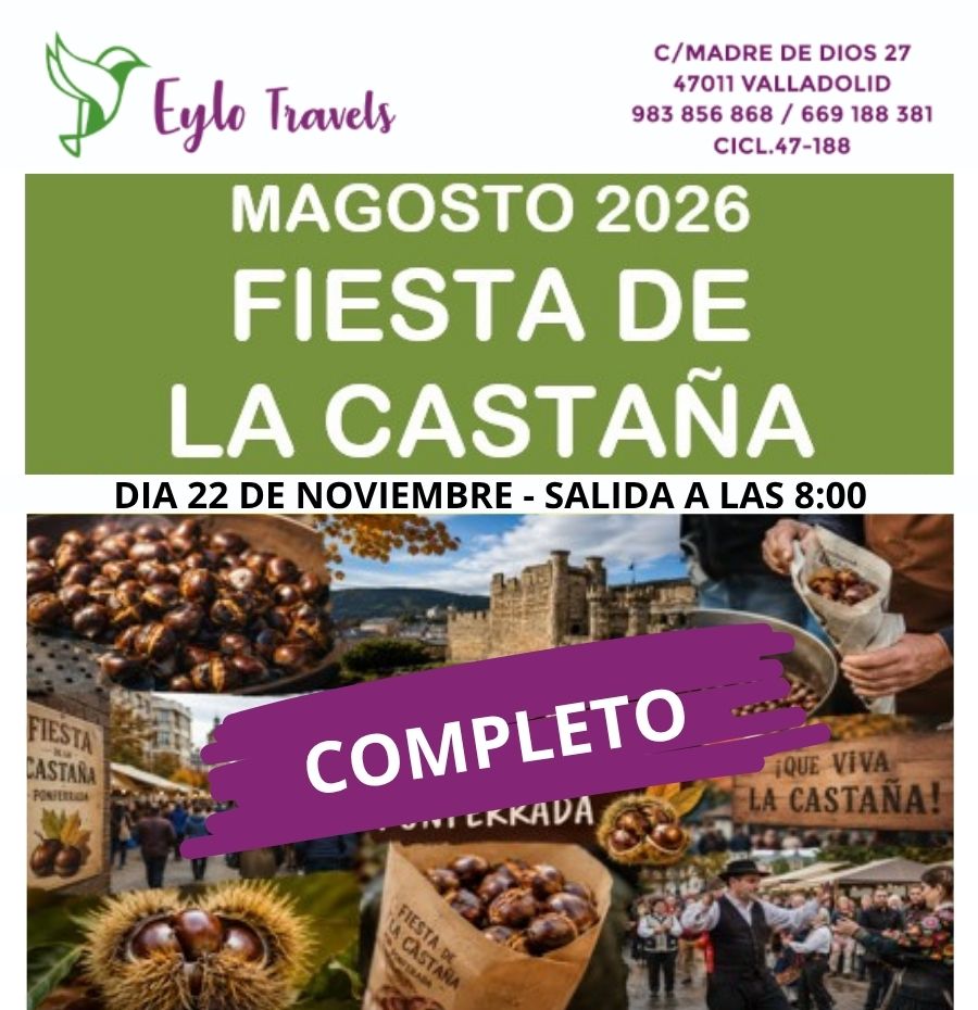 Fiesta de la Castaña Magosto Ponferrada 2026 Eylo Travels Noviembre