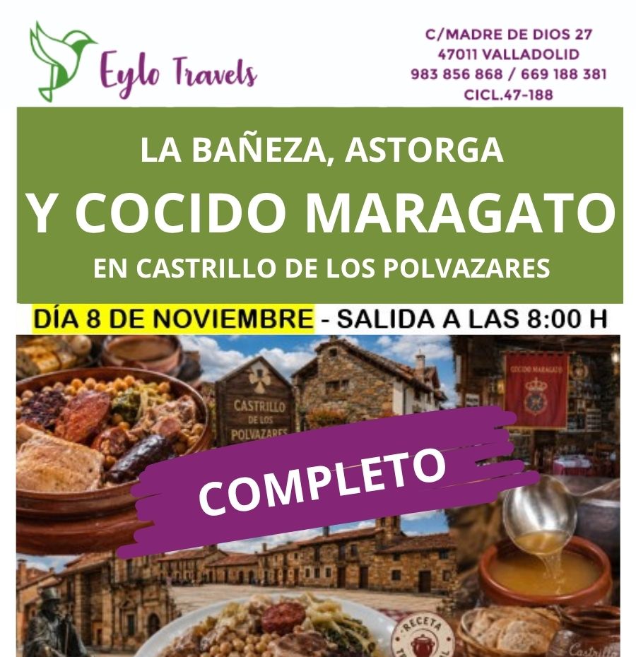 Cocido Maragato en Castrillo de los Polvazares desde Valladolid
