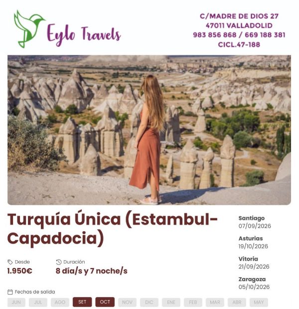 Viaje Organizado a Turquía: Estambul y Capadocia | Eylo Travels