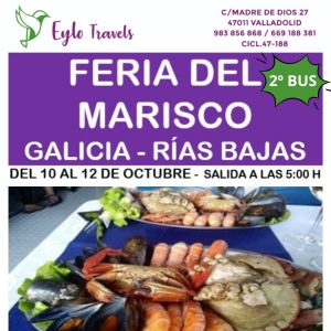 Feria del Marisco desde Valladolid 2 Bus