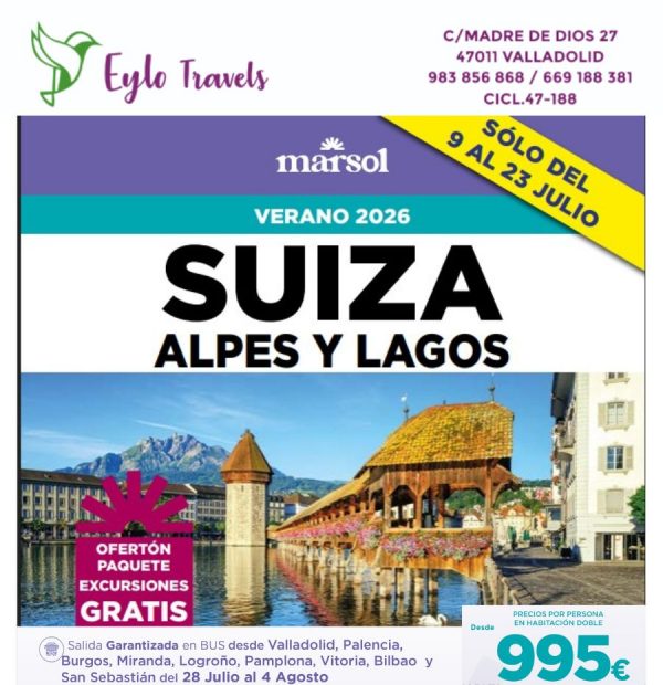 viaje organizado a suiza alpes y lagos eylo travels