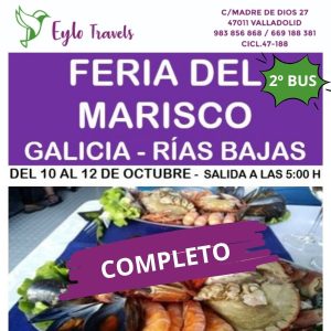 Feria del Marisco desde Valladolid 2 Bus