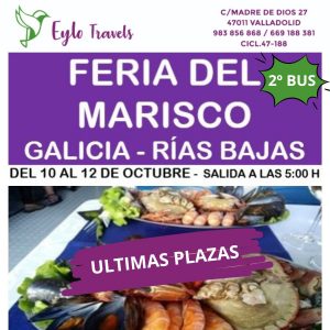 Feria del Marisco desde Valladolid 2 Bus