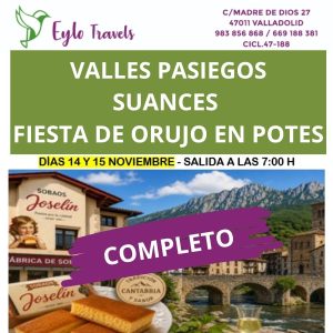 viaje organizado de Eylo Travels a los Valles Pasiegos y Fiesta del Orujo en Potes con salida desde Valladolid.