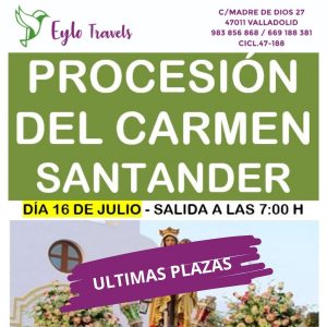 viaje organizado Procesión del Carmen Santander Eylo Travels.