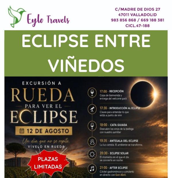 Excursion eclipse entre vinedos en Rueda Eylo Travels