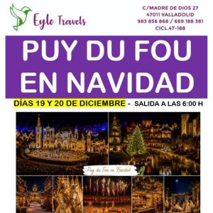 viaje organizado Puy du Fou en Navidad con Eylo Travels