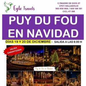 viaje organizado Puy du Fou en Navidad con Eylo Travels