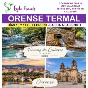 Orense Termal desde Valladolid