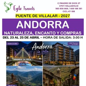 Viaje a Andorra desde Valladolid