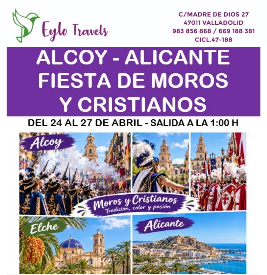 viaje a las Fiestas de Moros y Cristianos de Alcoy con Eylo Travels