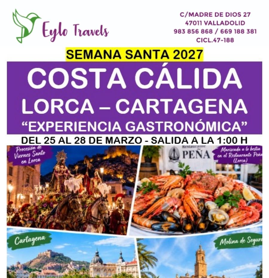 Semana Santa en Costa Cálida: Lorca y Cartagena | Eylo Travels